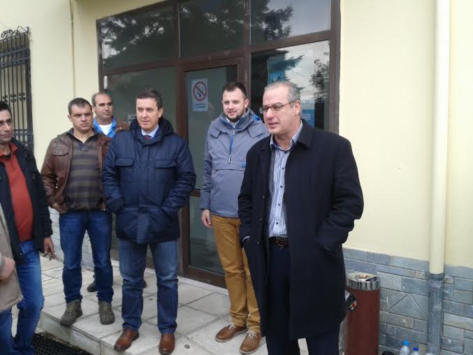 Κινητοποίηση δασεργατών στο Δασαρχείο Αριδαίας